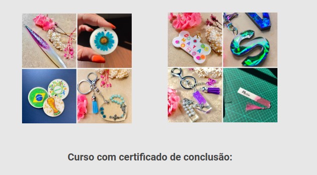 Galeria de produtos de resina 1