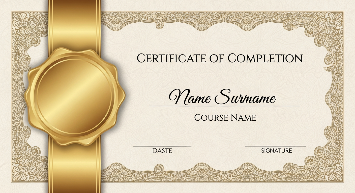 Certificado de Conclusão do Curso